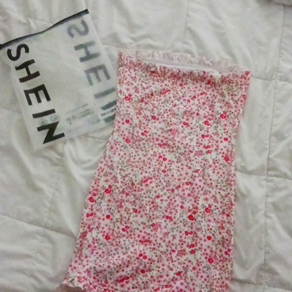 strapless summer dress